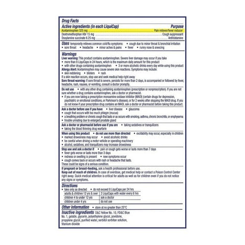 Vicks, Nyquil Cold And Flu Liquicaps, 16 Count Vicks