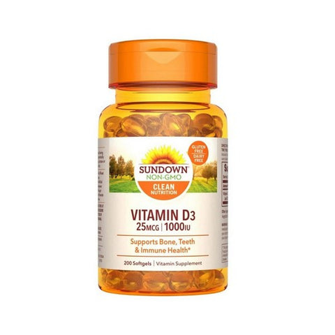 Sundown Naturals High Potency Vitamin D3 100 caps by Sundown Naturals