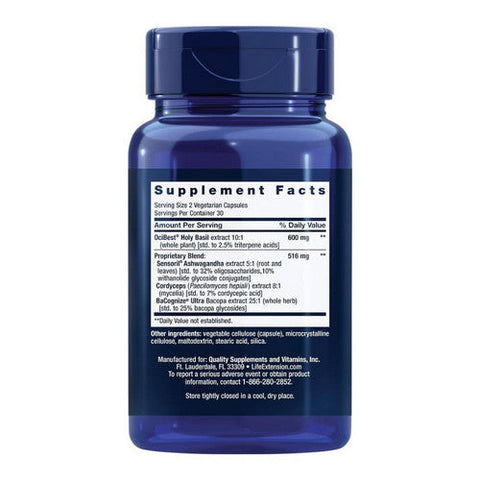 Life Extension, Adrenal Energy Formula, 60 Veg Caps