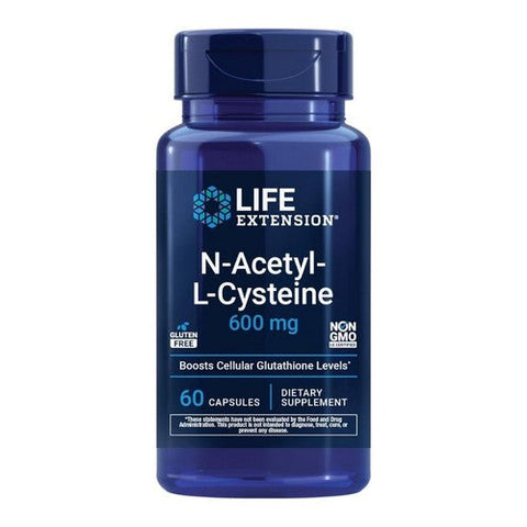 Life Extension, N-Acetyl-L-Cysteine, 600 mg, 60 Vcaps