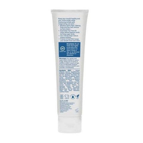 Desert Essence, Tea Tree Oil Toothpaste Whitening Plus, Cool Mint, 6.25 oz