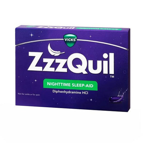 Procter & Gamble, ZzzQuil Nighttime Sleep-Aid, LiquiCaps 12 Caps