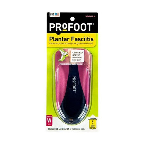Profoot, Women's Plantar Fasciitis Orthotics, 1 Pair, Size 6-10