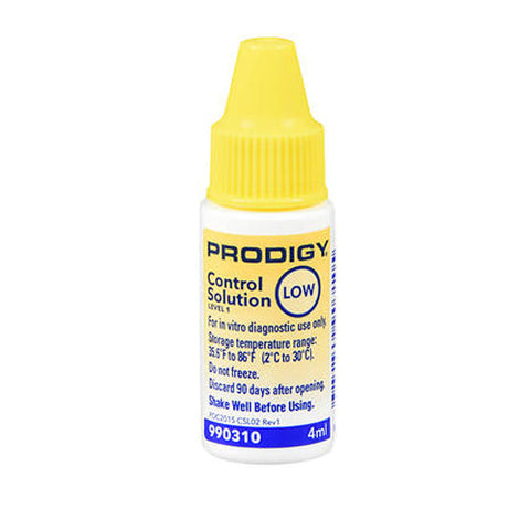 Prodigy, Control Solution Low, 0.13 OZ