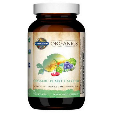 Garden of Life, Organics Plant Calcium, 90 Tabs Garden of Life