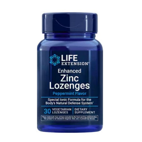 Life Extension, Enhanced Zinc Lozenges, 30 Lozenges