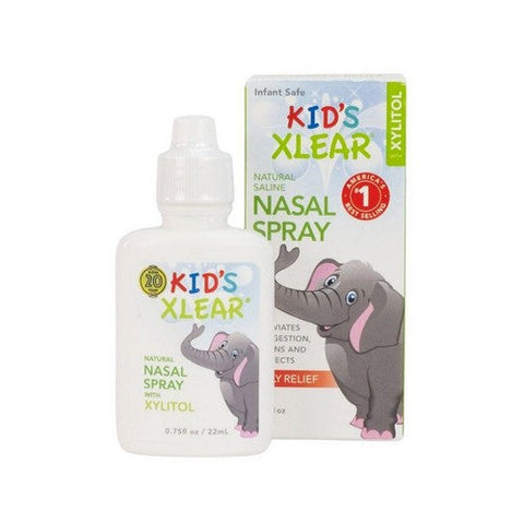 Xlear Inc, Kid's Xlear Natural Saline Nasal Spray, 0.75 fl oz