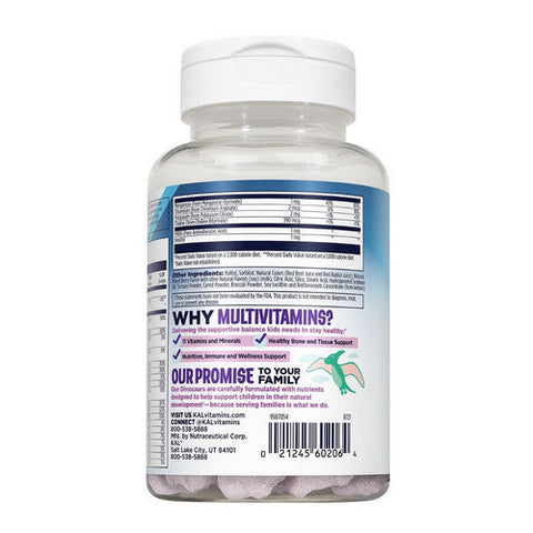 Kal, MultiSaurus, Mixed Berry 60 Chews Kal