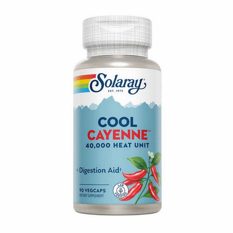 Solaray, Cool Cayenne, 90 Veg Caps Solaray