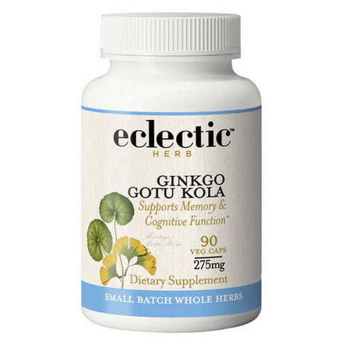 Eclectic Herb, Ginkgo Gotu Kola, 90 Caps