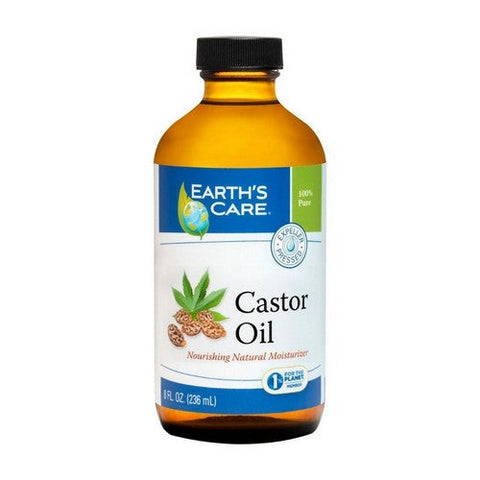 Earth's Care, Castor Oil, 8 oz Earth's Care