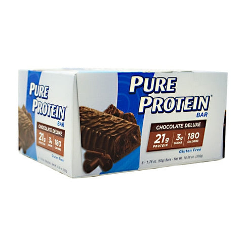 Pure Protein, PURE PROTEIN BAR, Chocolate Deluxe 1.76 oz/6 Bars Pure Protein
