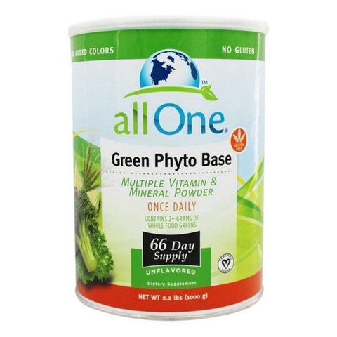 All One, Green Phyto Base 66 Day Supply, 2.2 Lbs All One