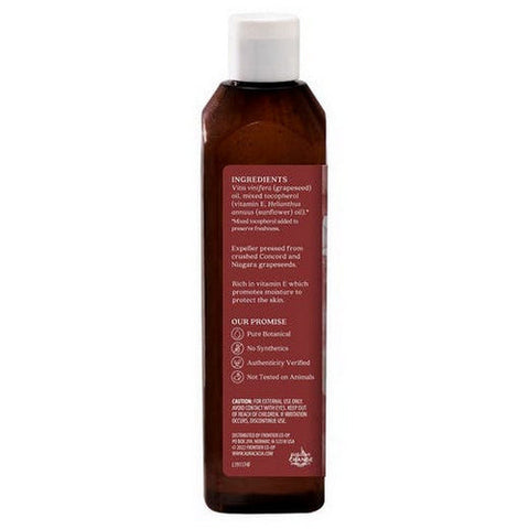 Aura Cacia, Grapeseed Pure Skin Care Oil, WITH VITAMIN E, 16 OZ