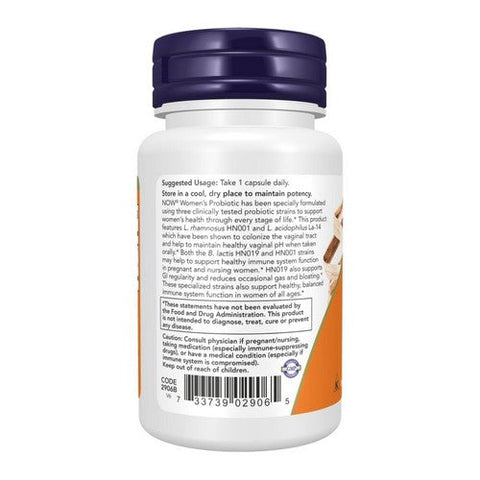 Now Foods, Women's Probiotic 20 Billion, 50 Vegcaps Now Foods
