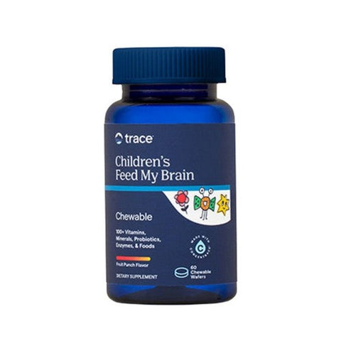 Trace Minerals, Feed My Brain - For Children, 60 Wafers Trace Minerals
