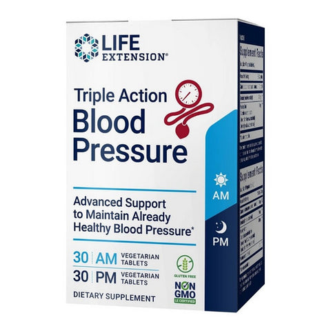 Triple Action Blood Pressure 60 Tabs by Life Extension