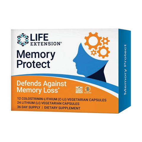 Life Extension, Memory Protect, 36 Veg Caps