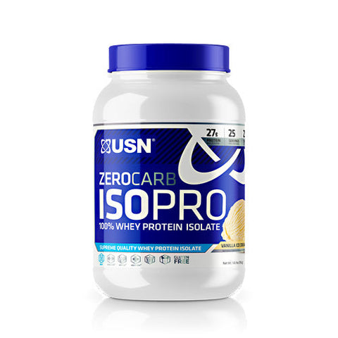 USN, Zero Carb Isopro, Whey Tella 1.65 lbs