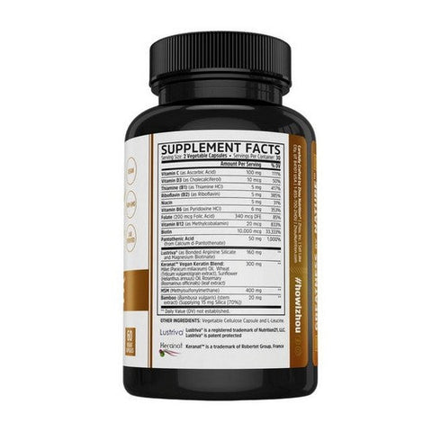 Zhou Nutrition, Hairfluence, 60 Veg Caps Zhou Nutrition