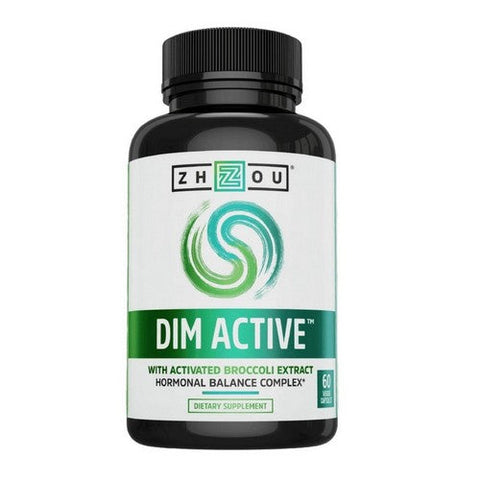 Zhou Nutrition, Dim Active With Activated Broccoli Extract, 60 Veg Caps Zhou Nutrition
