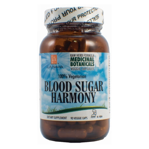 L. A .Naturals, Blood Sugar Raw Formula, 90 Veg Caps L. A .Naturals