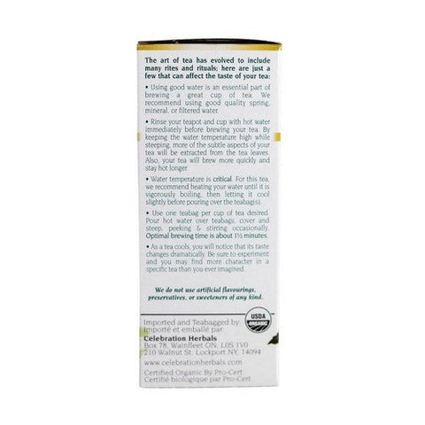 Celebration Herbals, Organic Sencha Green Tea, 24 Bags