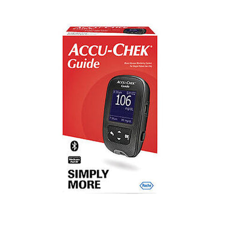 Accu-Chek, Guide Glucose Monitor Kit For Diabetic Blood Sugar Testing, 1 Each Accu-Chek