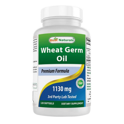 Wheat Germ Oil 120 Soft Gels by Best Naturals
