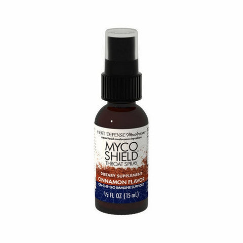 Host Defense, MycoShield Cinnamon Throat Spray, 15 Ml Host Defense
