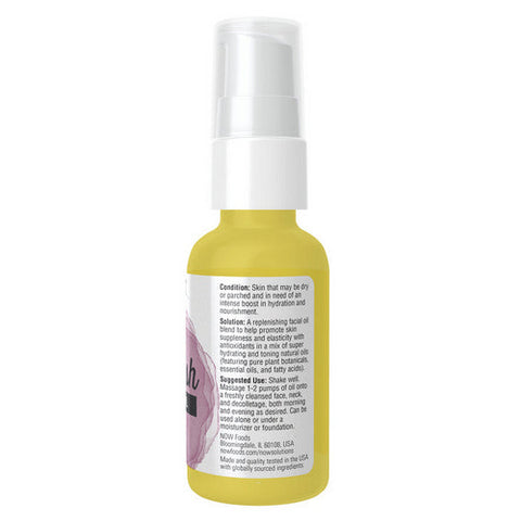 Now Foods, Nourish Facial Oil, 1 Oz Now Foods