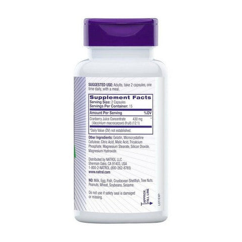 Natrol, Cranberry Women's Health, 430 Mg, 30 Caps