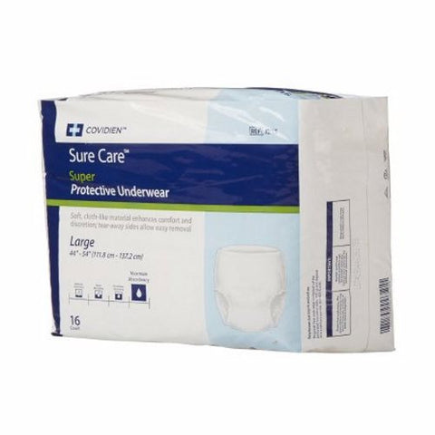 Cardinal, Unisex Adult Absorbent Underwear Pull On Large Disposable 1615R, Case Of 4 Cardinal