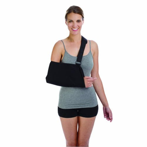 DJO, Arm Sling with Padded Strap D-Ring Hook and Loop Strap 79-84158, Count of 1