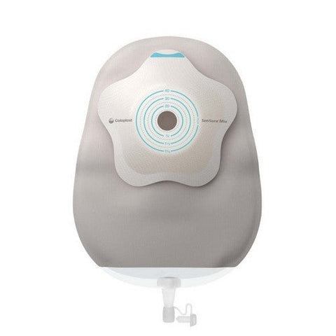 Coloplast, Urostomy Pouch SenSura  Mio Concave One-Piece System 1-3/16 Inch Stoma Drainable Concave, Pre-Cut, Box Of 10 Coloplast