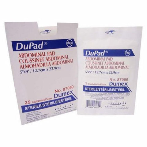 Derma e, Abdominal Pad, Box Of 25