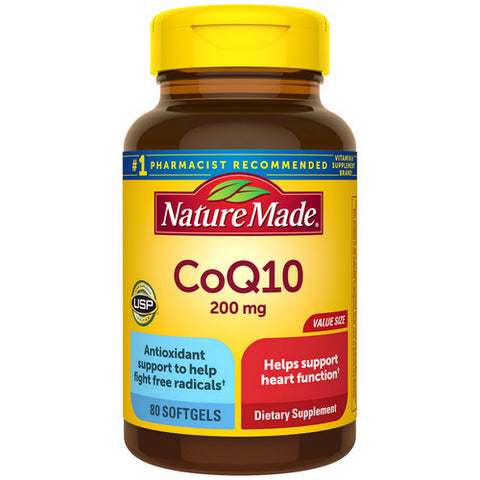 CoQ 10 80 Softgels by Nature Made