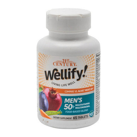 Wellify Men'S 50+ 65 Tabs by 21st Century