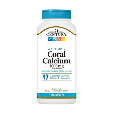 Coral Calcium 120 Caps by 21st Century