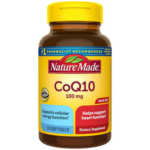CoQ 10 72 Liquid Softgels by Nature Made