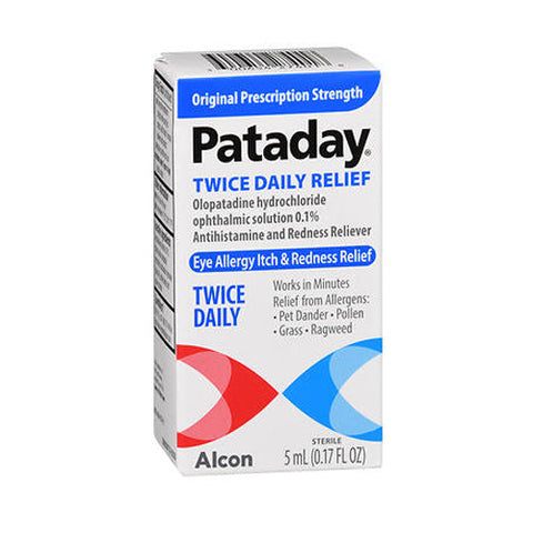 Pataday, Eye Allergy Itch Relief Solution Twice Daily Original, 5 ml Pataday