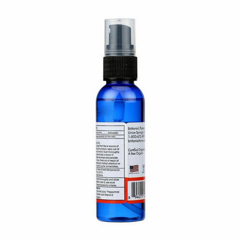 Brittaine's Thyme, Organic Hand Sanitizer, Orange 2 Oz Brittaine's Thyme