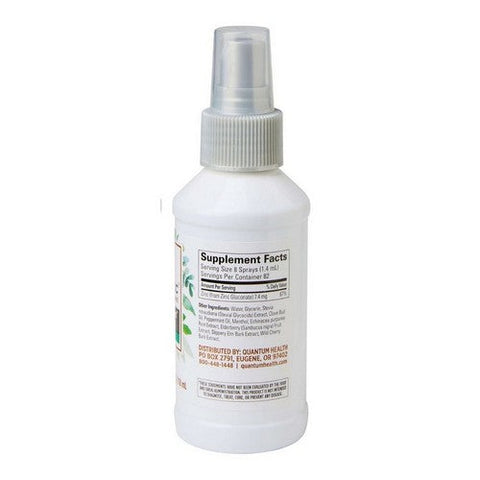 Quantum Health, TheraZinc Immune Support Throat Spray Peppermint, 4 Oz Quantum Health