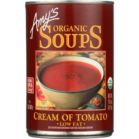Amys, Soup Crm Of Tmo Org Gf, Case of 12 X 14.5 Oz Amys