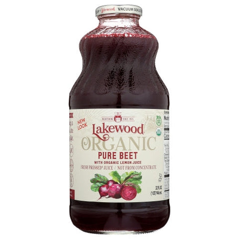 Lakewood Organic, Juice Beet Pure Org, Case of 6 X 32 Oz Lakewood Organic
