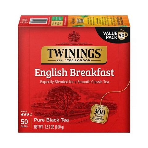 Twinings Tea, Tea Engl Brkfst, 50 Bags(Case Of 6)