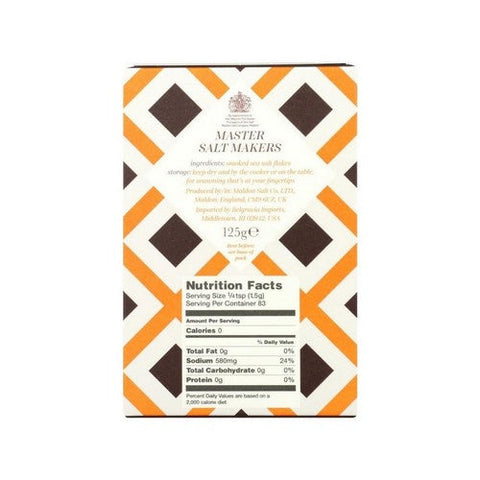 Maldon, Smoked Sea Salt Flakes, 4.4 Oz(Case Of 6)