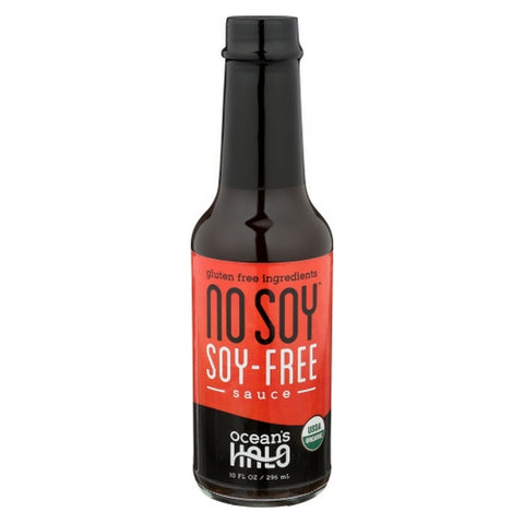 Ocean's Halo, Sauce Soy Soy Free, Case of 12 X 10 Oz Ocean's Halo