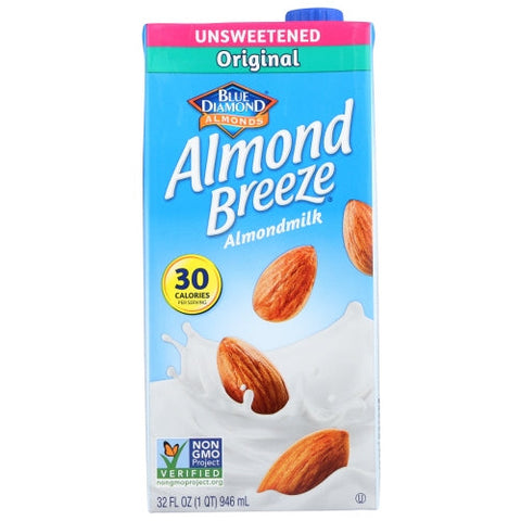 Blue Diamond, Bev Almond Brze Orgnl Unswtn, Case of 12 X 32 Oz Blue Diamond
