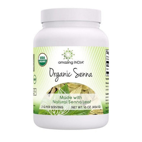 Amazing Nutrition, Amazing India Organic Senna Powder, 16 Oz Amazing Nutrition